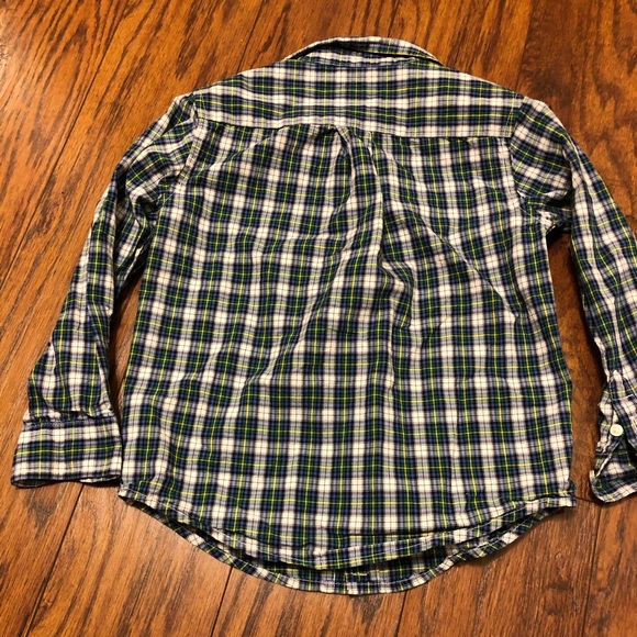 Janie & Jack plaid shirt - Picture 2 of 3